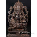 Estátua de Ganesh bronze antigo para venda